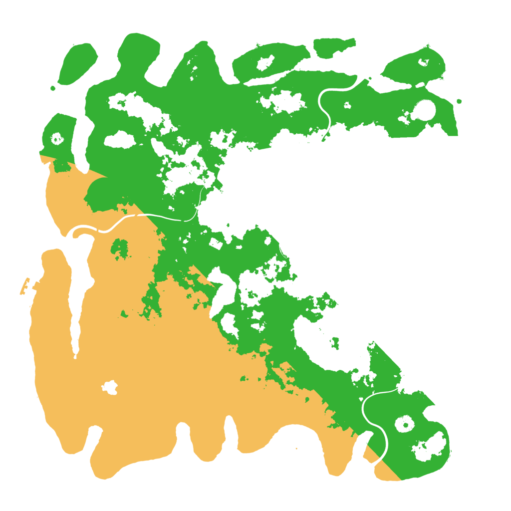 Biome Rust Map: Procedural Map, Size: 4250, Seed: 756522923