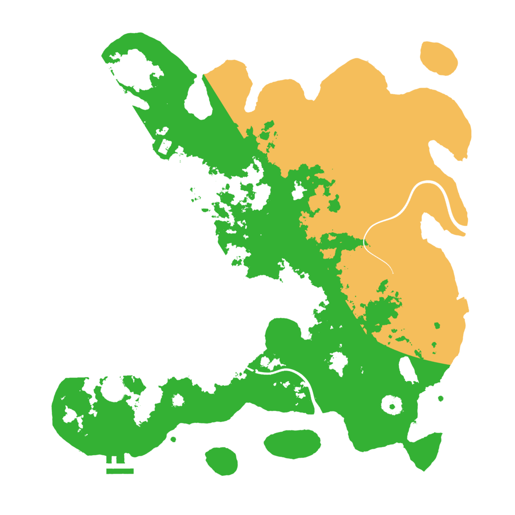 Biome Rust Map: Procedural Map, Size: 3800, Seed: 1473641427