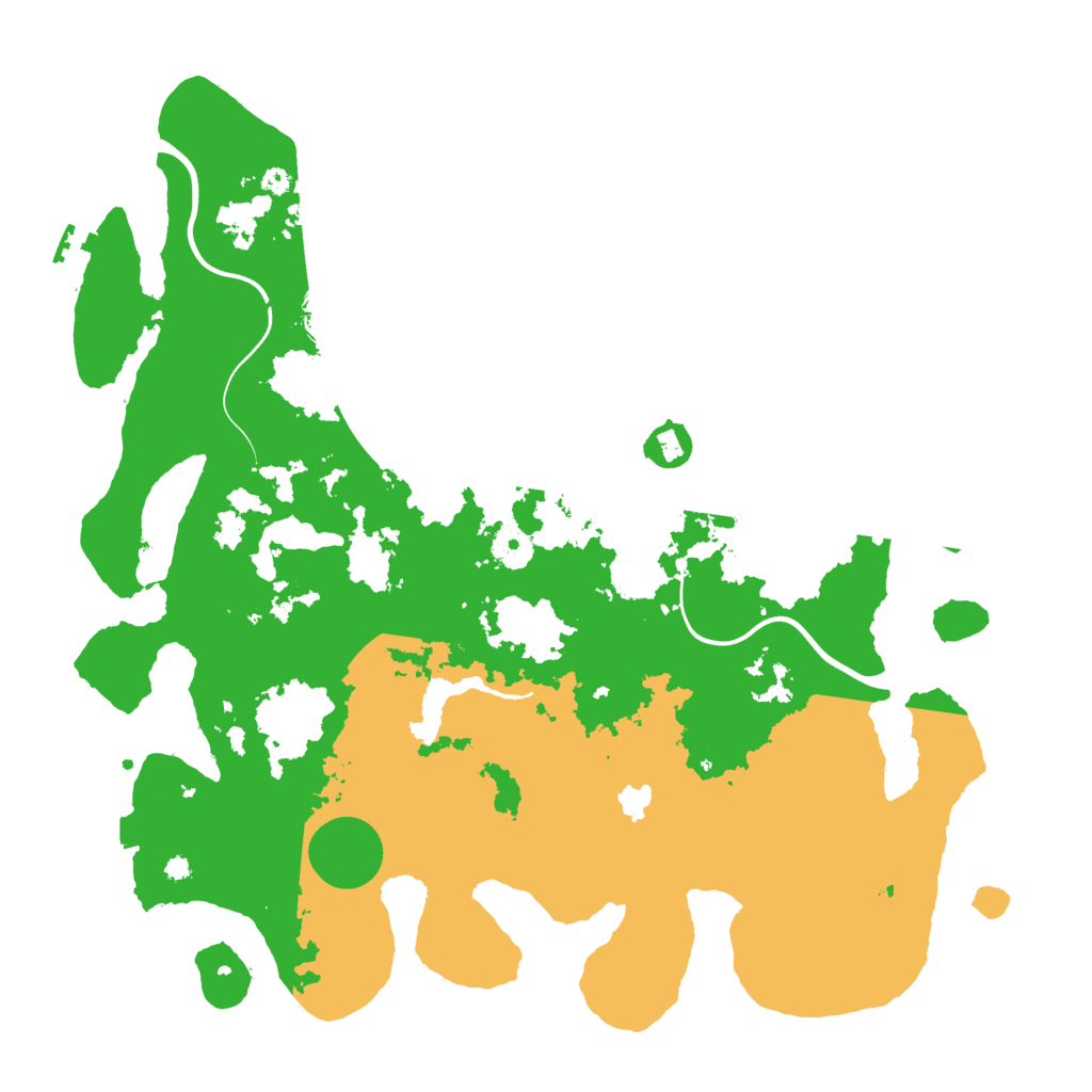 Biome Rust Map: Procedural Map, Size: 4000, Seed: 1612998644