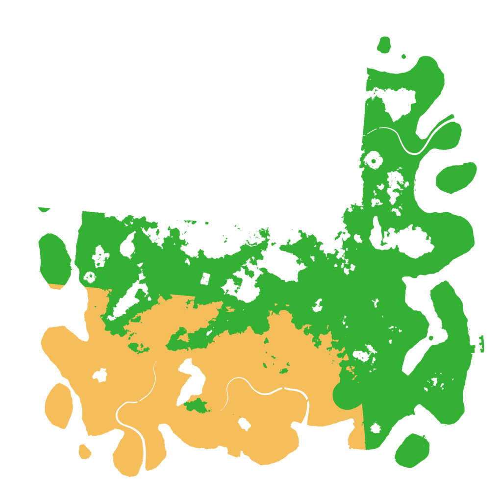 Biome Rust Map: Procedural Map, Size: 4500, Seed: 1947913265