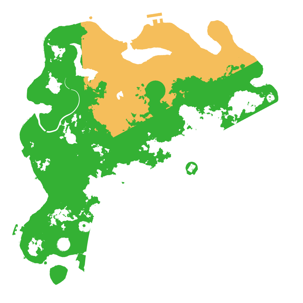 Biome Rust Map: Procedural Map, Size: 4041, Seed: 481981