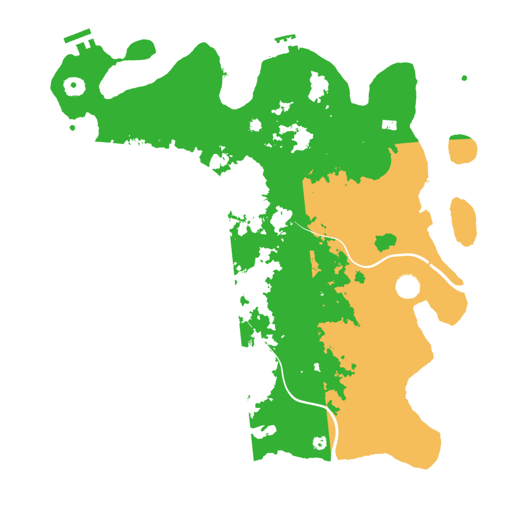 Biome Rust Map: Procedural Map, Size: 3750, Seed: 2127105717