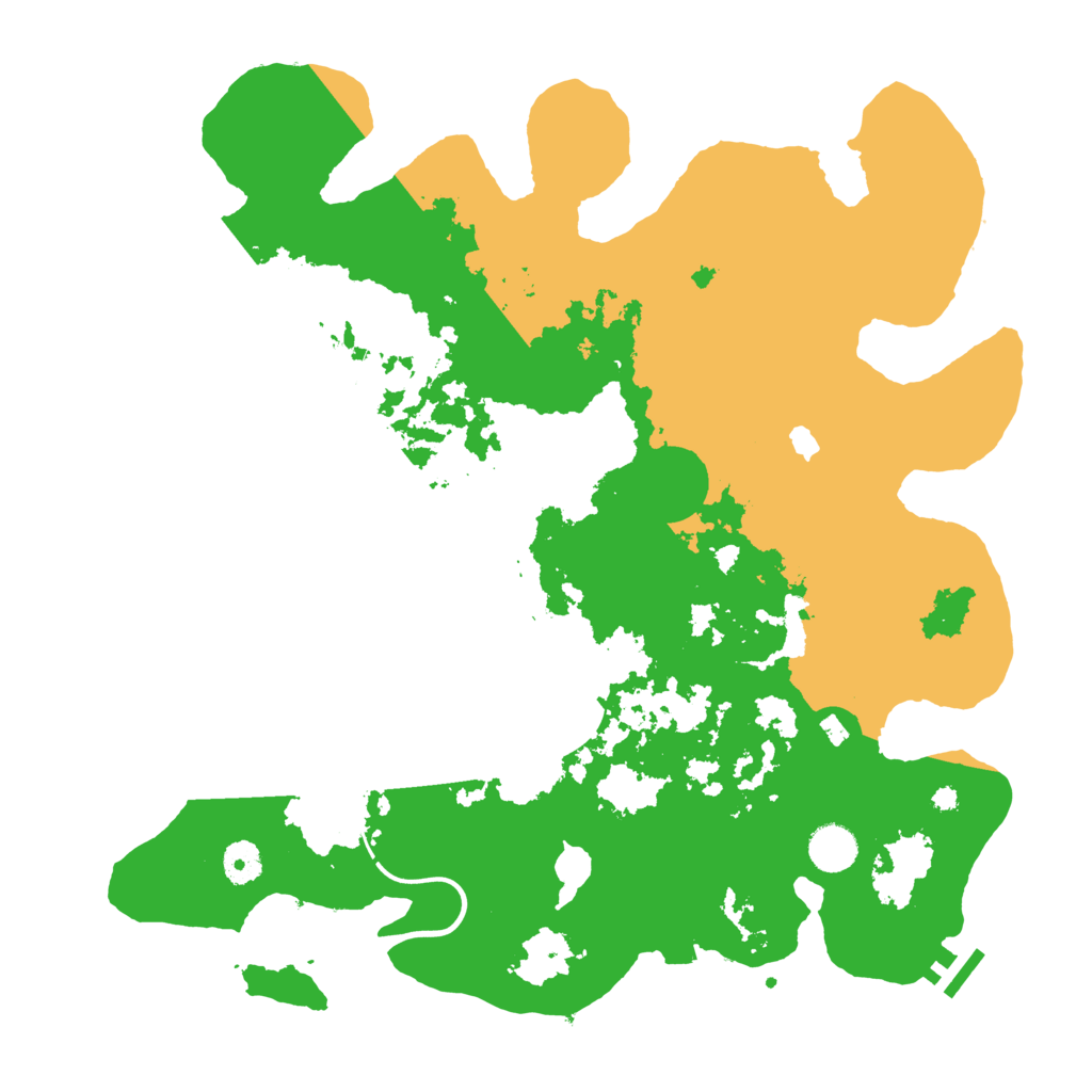 Biome Rust Map: Procedural Map, Size: 4000, Seed: 467832