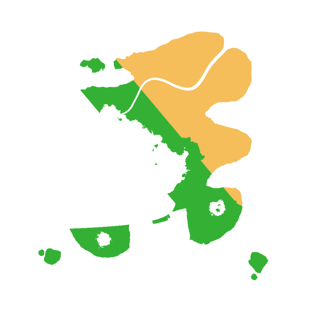 Biome Rust Map: Procedural Map, Size: 2000, Seed: 2098090563