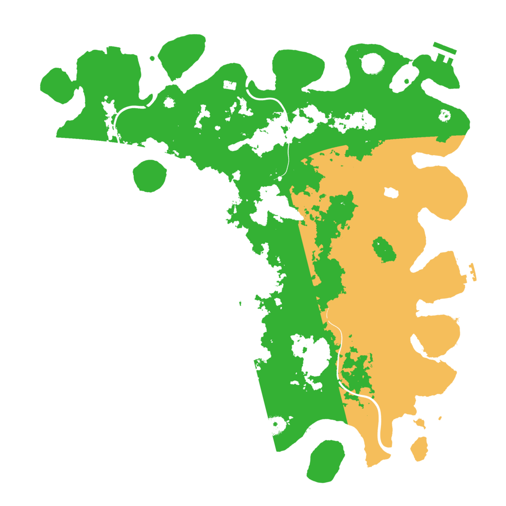 Biome Rust Map: Procedural Map, Size: 4250, Seed: 548244667