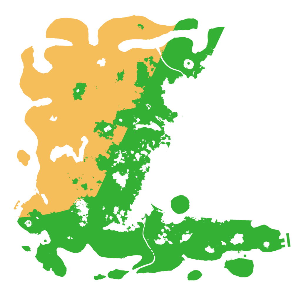Biome Rust Map: Procedural Map, Size: 4500, Seed: 67893415