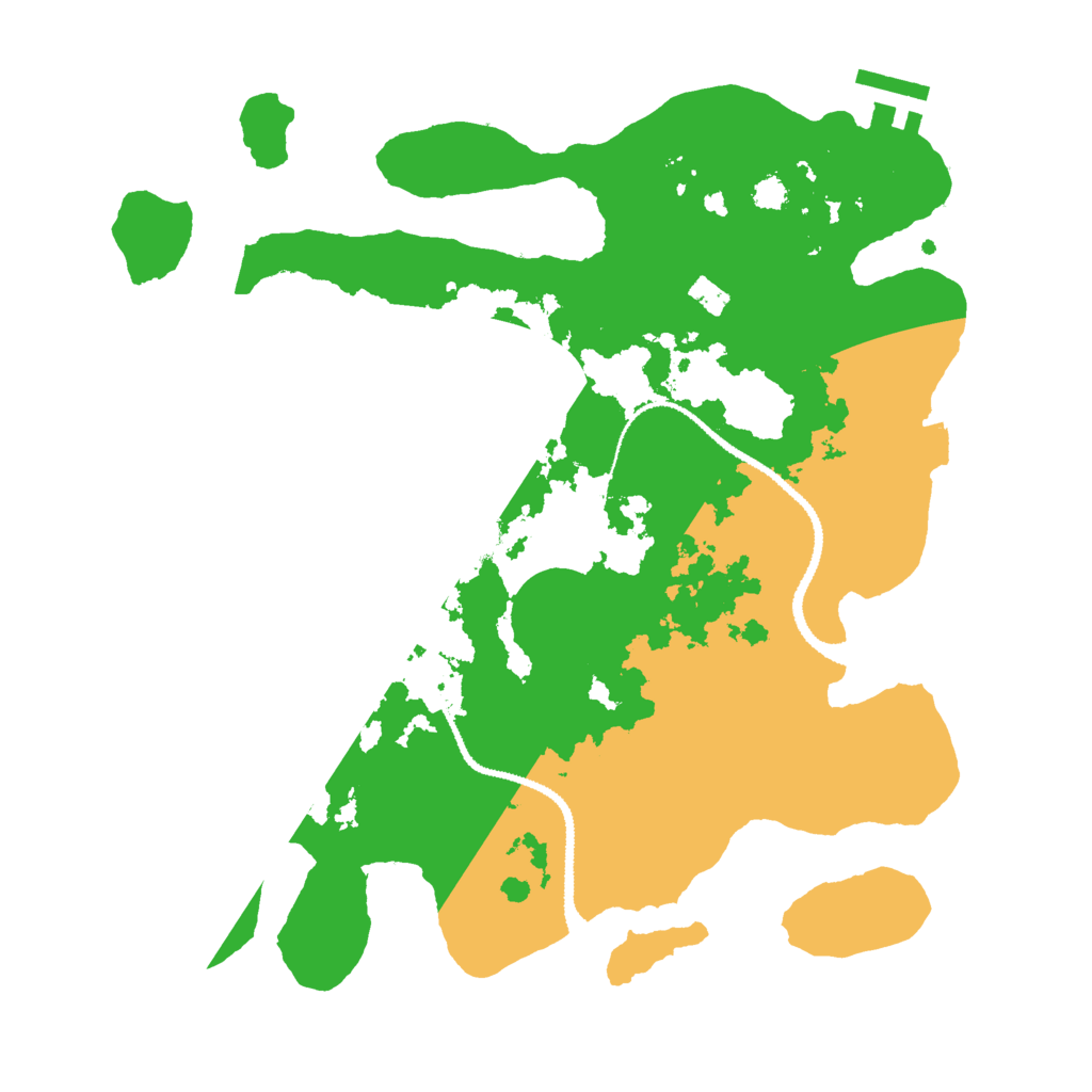 Biome Rust Map: Procedural Map, Size: 3000, Seed: 1972250023