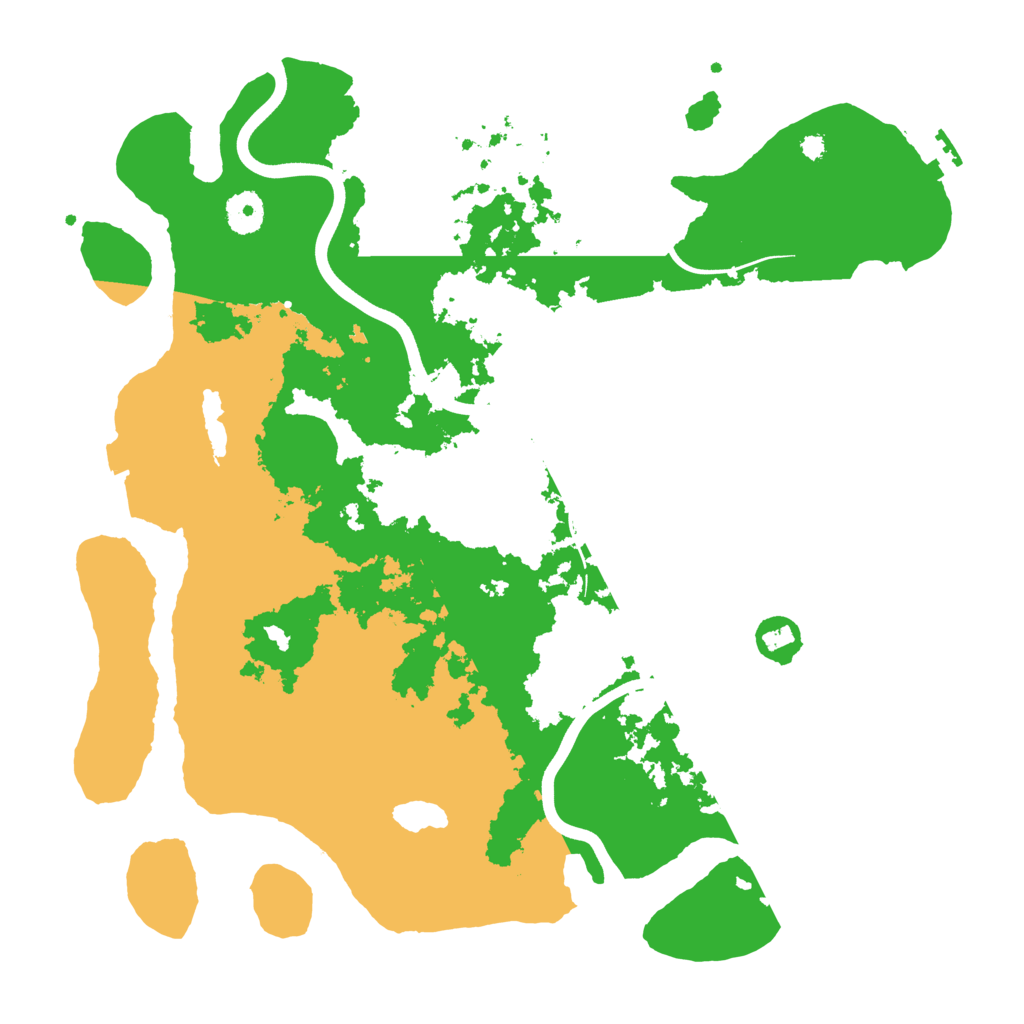 Biome Rust Map: Procedural Map, Size: 3800, Seed: 365725051