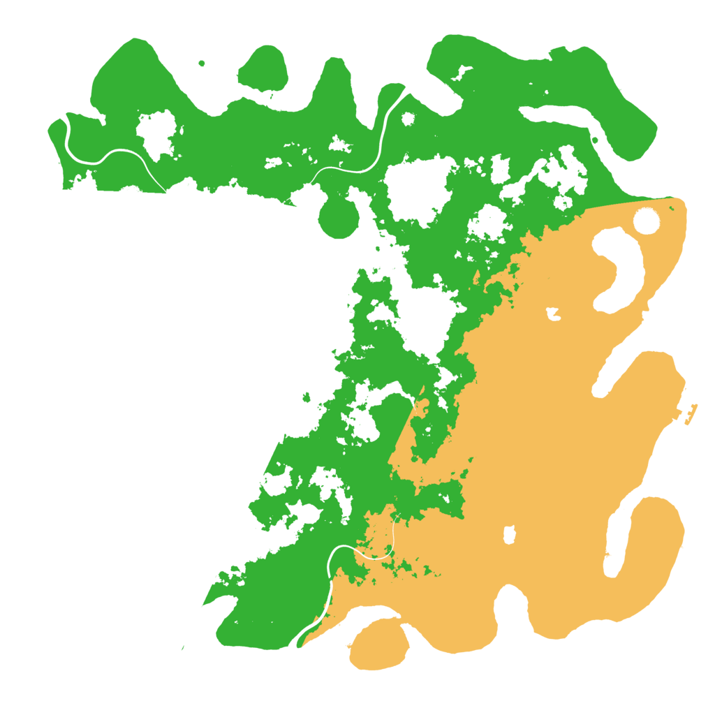 Biome Rust Map: Procedural Map, Size: 4750, Seed: 963141518