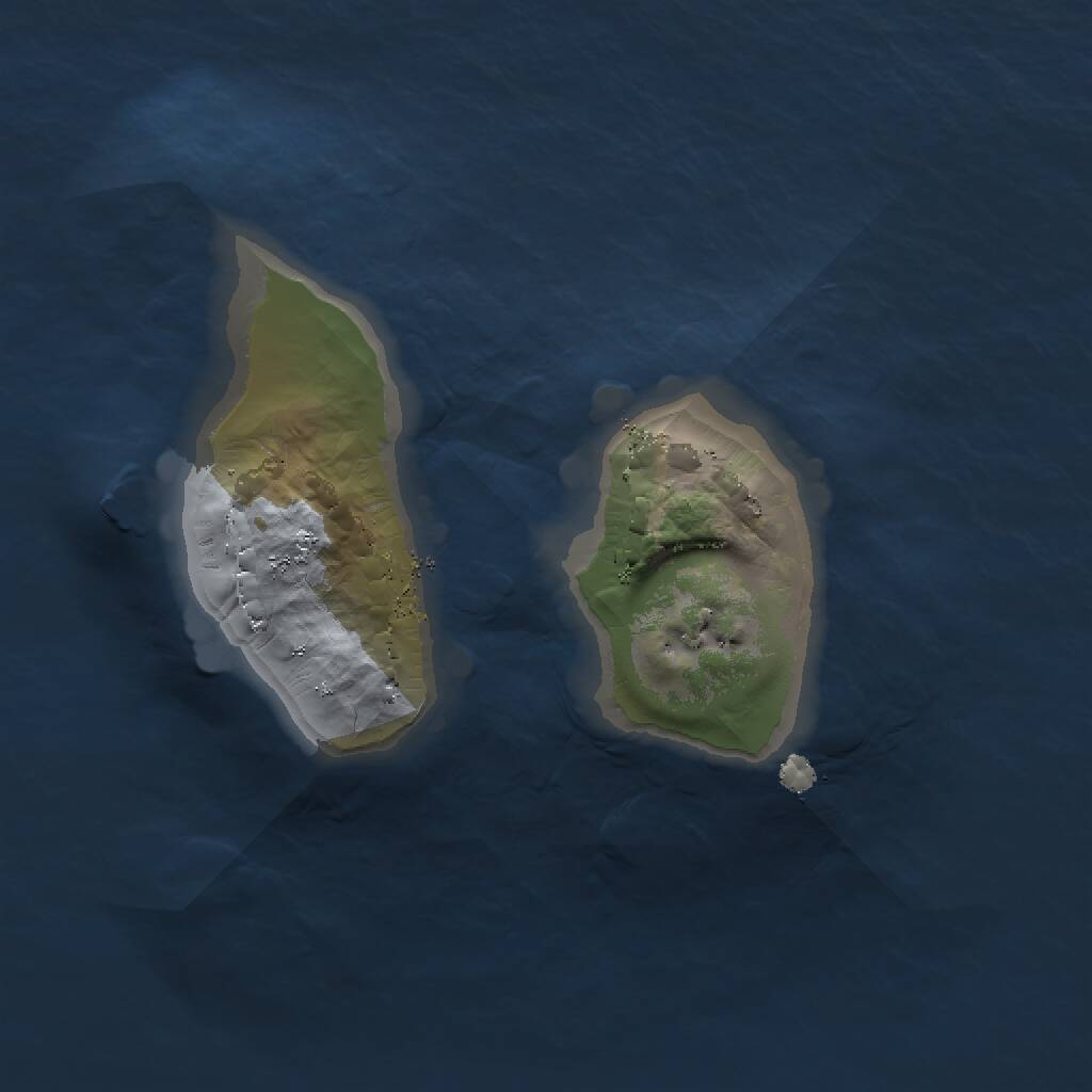 Rust Map: Procedural Map, Size: 1200, Seed: 262186188, 1 Monuments