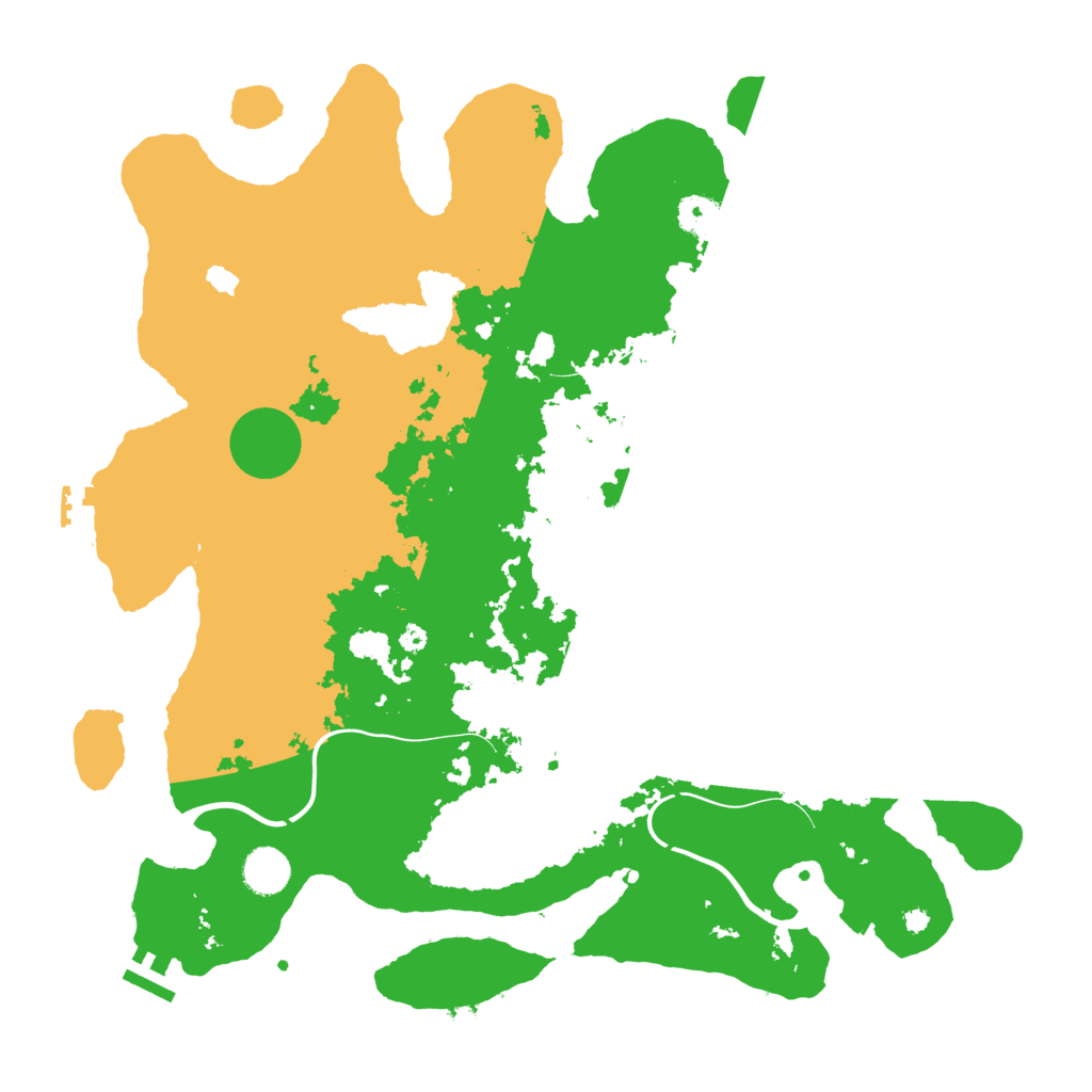 Biome Rust Map: Procedural Map, Size: 4050, Seed: 1898591715