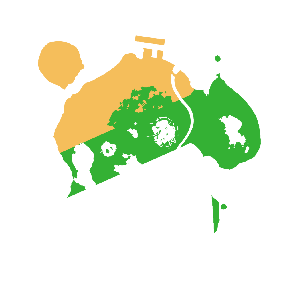 Biome Rust Map: Procedural Map, Size: 2000, Seed: 1656777520