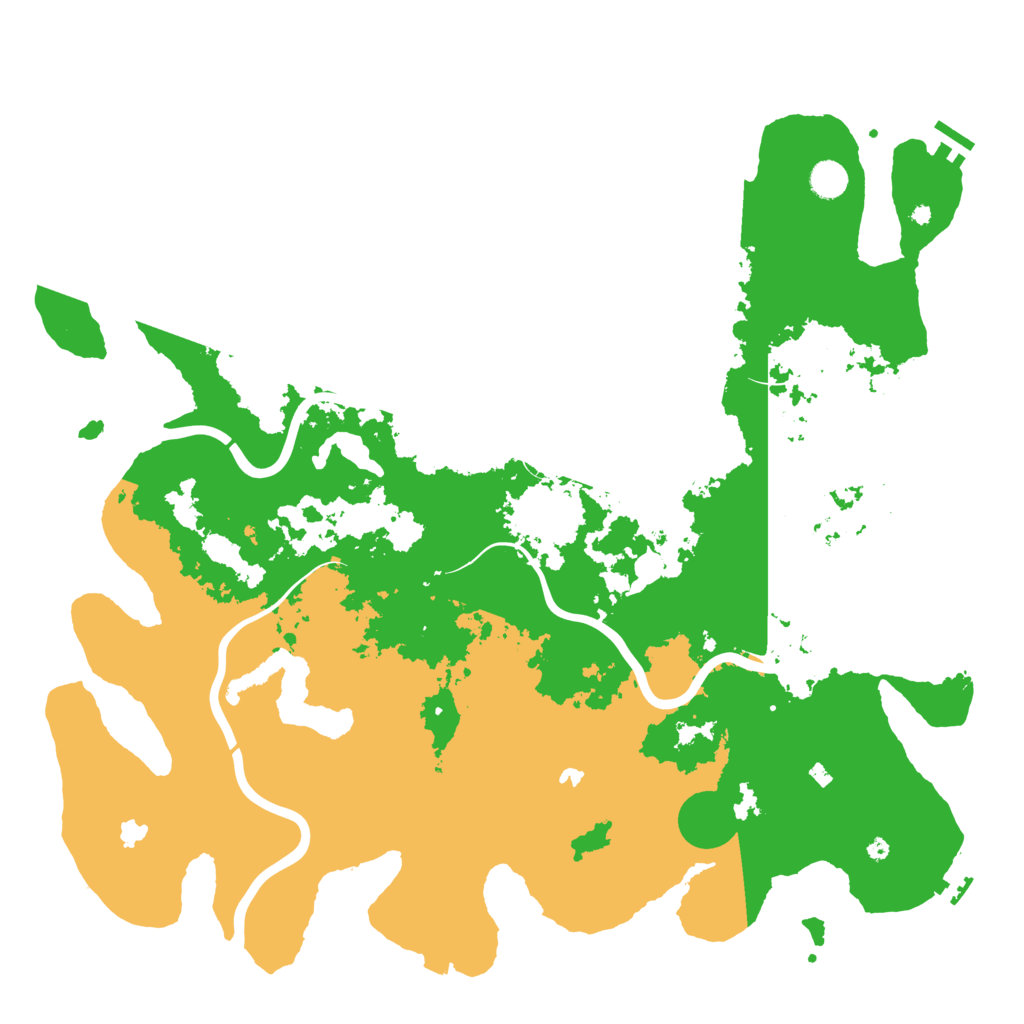 Biome Rust Map: Procedural Map, Size: 4750, Seed: 1344749841