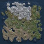 Thumbnail Rust Map: Procedural Map, Size: 4750, Seed: 1344749841, 16 Monuments