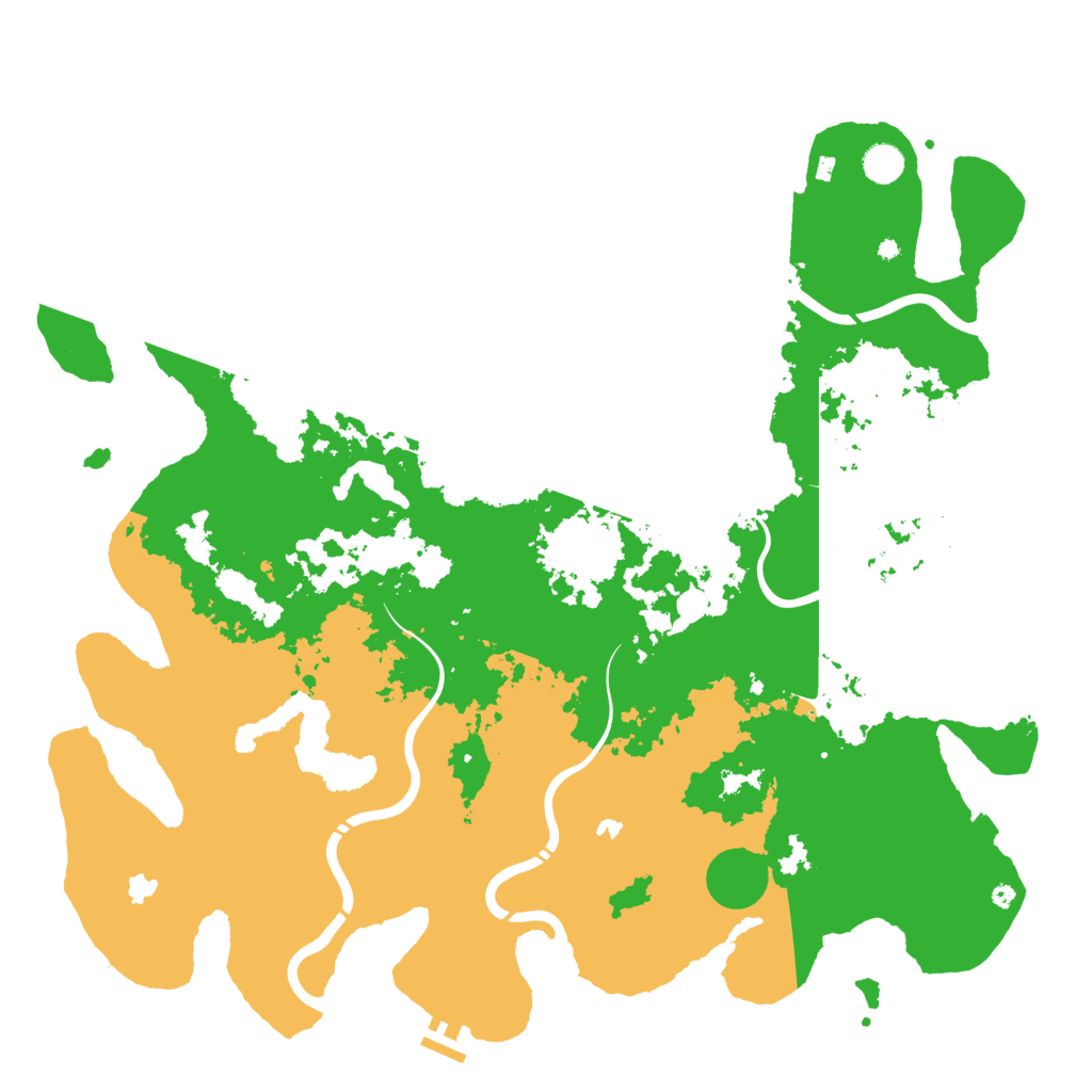 Biome Rust Map: Procedural Map, Size: 4750, Seed: 1344749841
