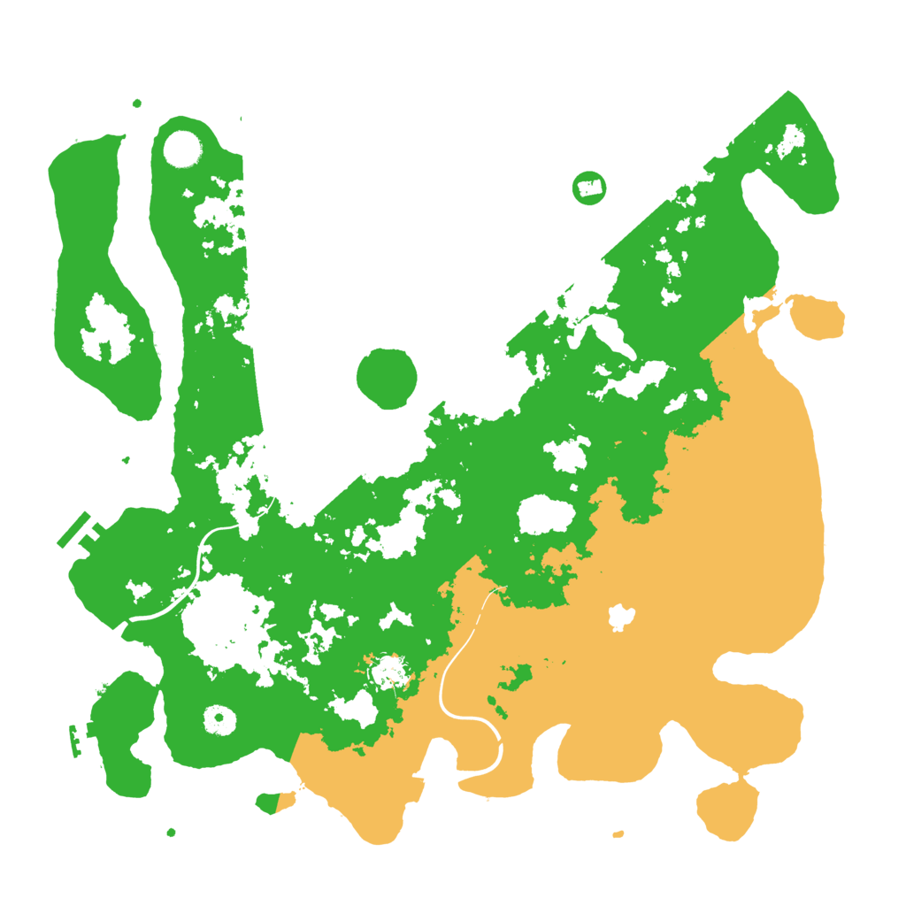 Biome Rust Map: Procedural Map, Size: 4250, Seed: 689825163