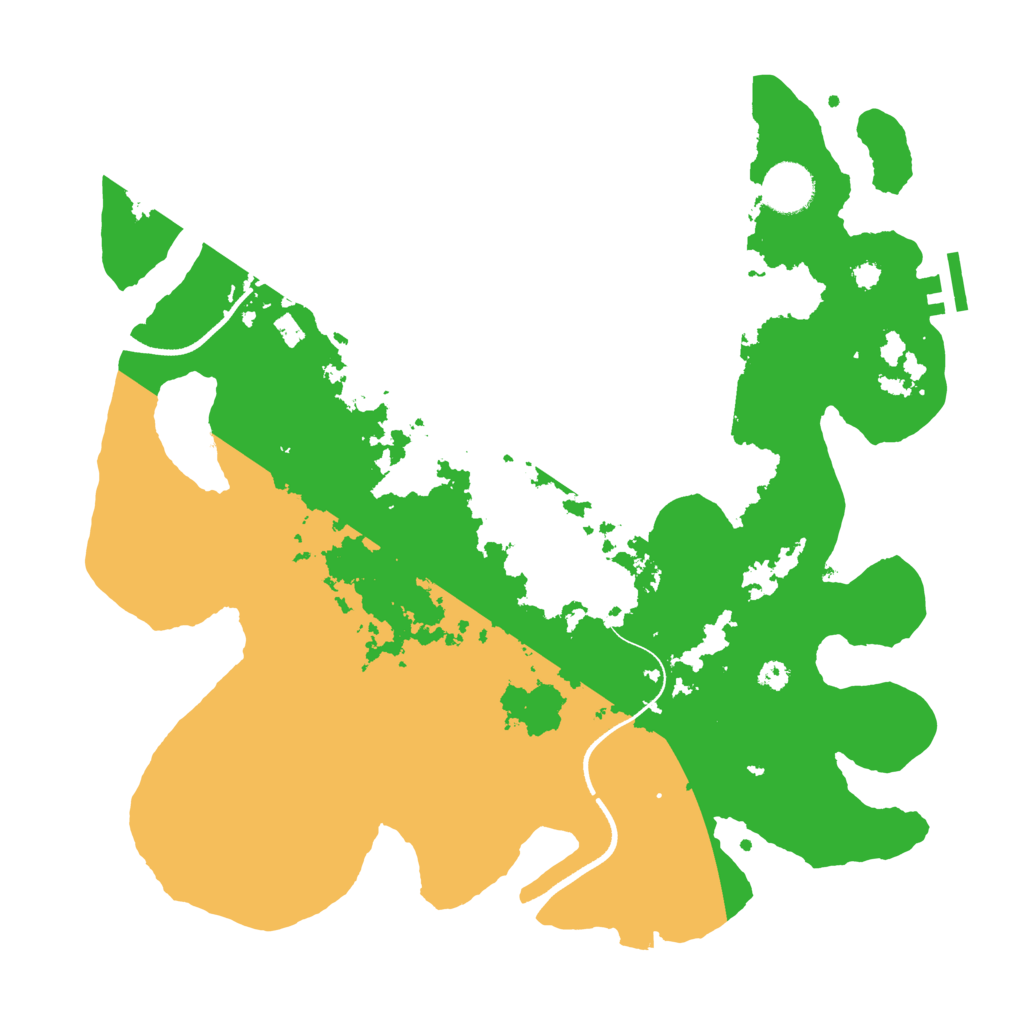 Biome Rust Map: Procedural Map, Size: 3500, Seed: 389835981