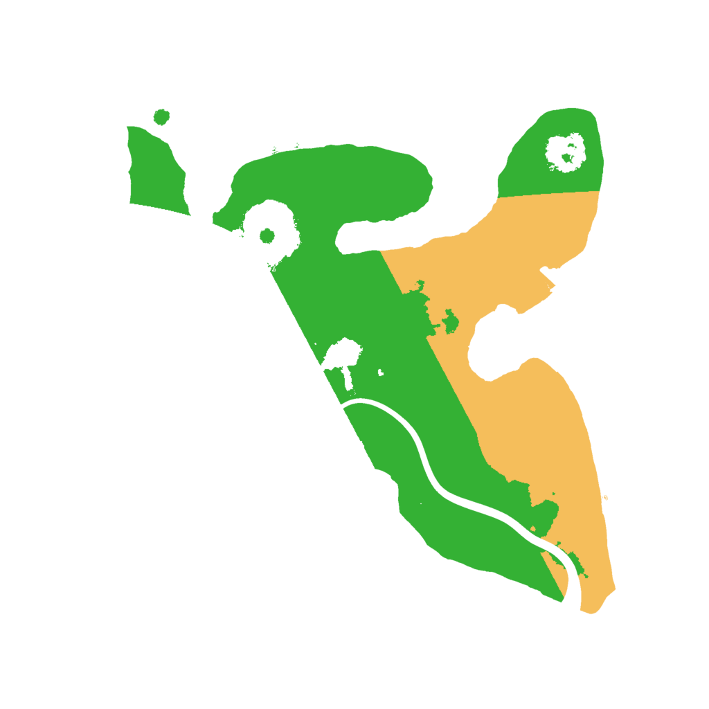 Biome Rust Map: Procedural Map, Size: 1800, Seed: 25453568