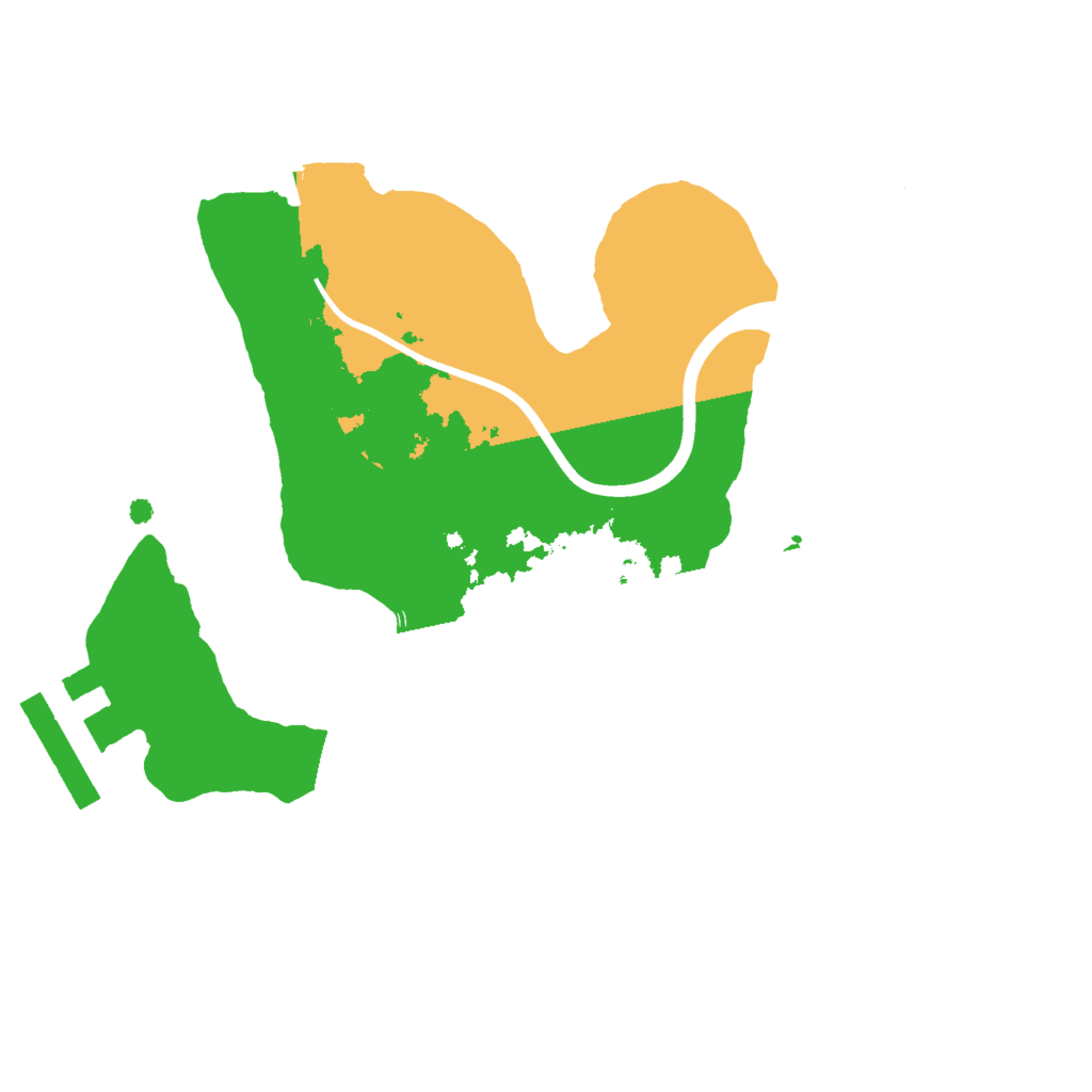 Biome Rust Map: Procedural Map, Size: 1800, Seed: 4534354