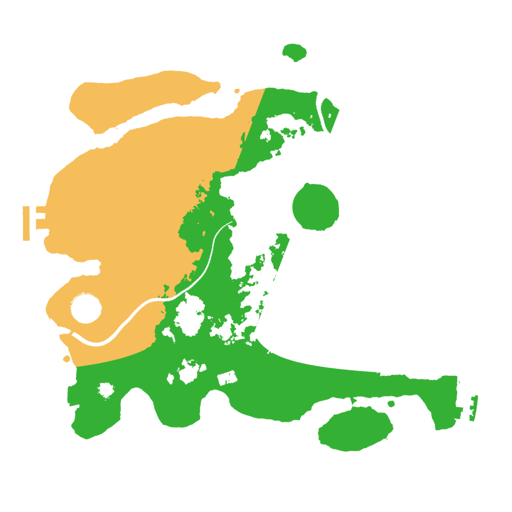 Biome Rust Map: Procedural Map, Size: 3000, Seed: 1919474167