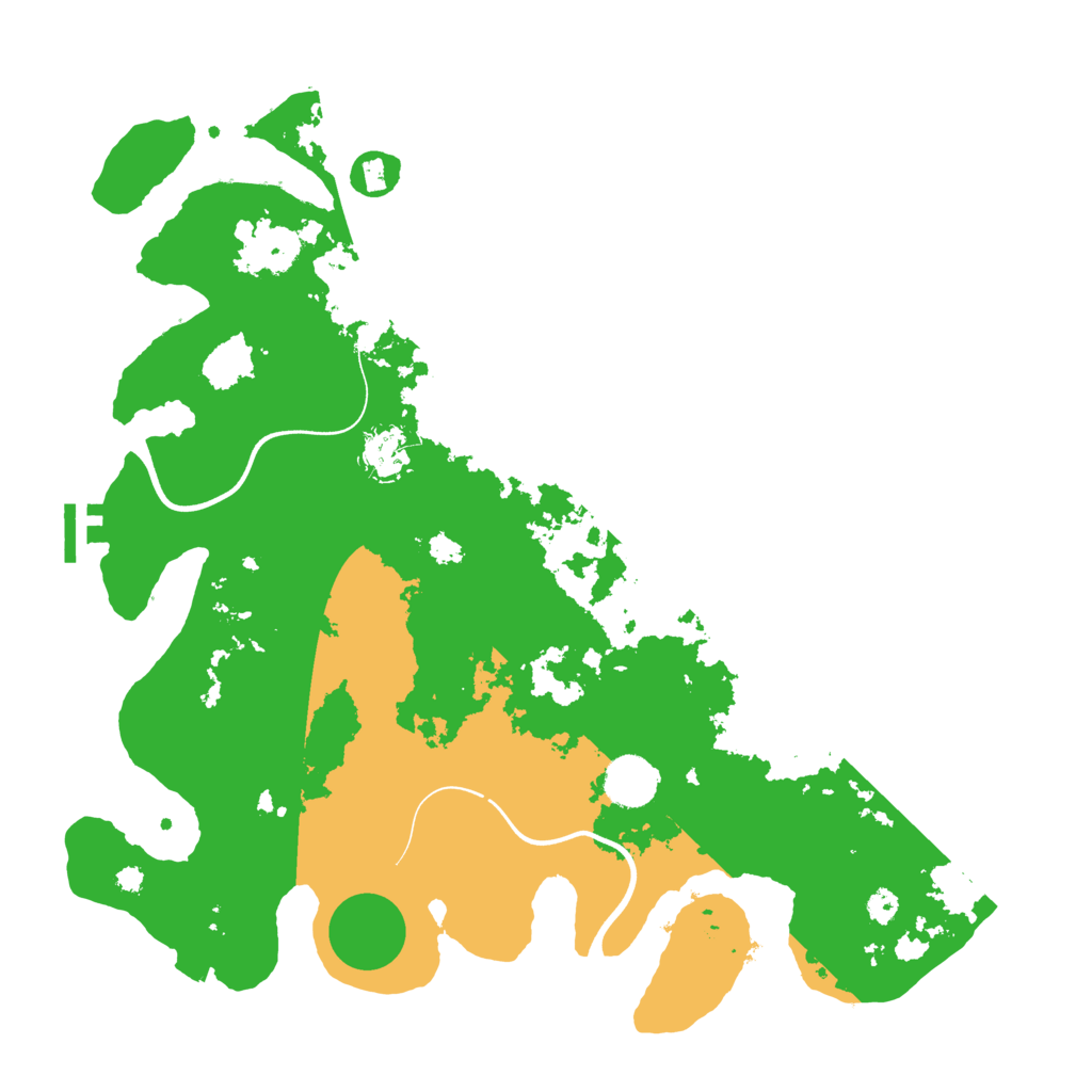 Biome Rust Map: Procedural Map, Size: 3750, Seed: 796639415