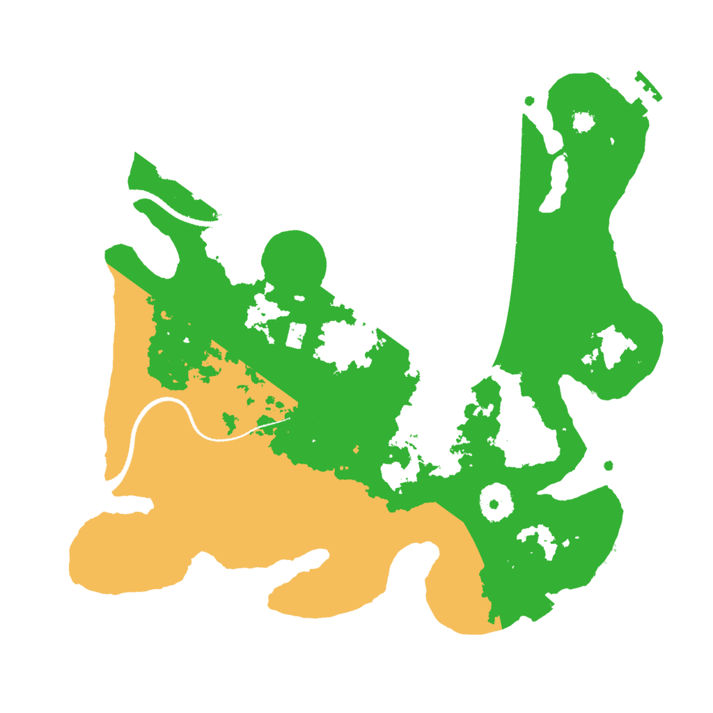 Biome Rust Map: Procedural Map, Size: 3000, Seed: 405883