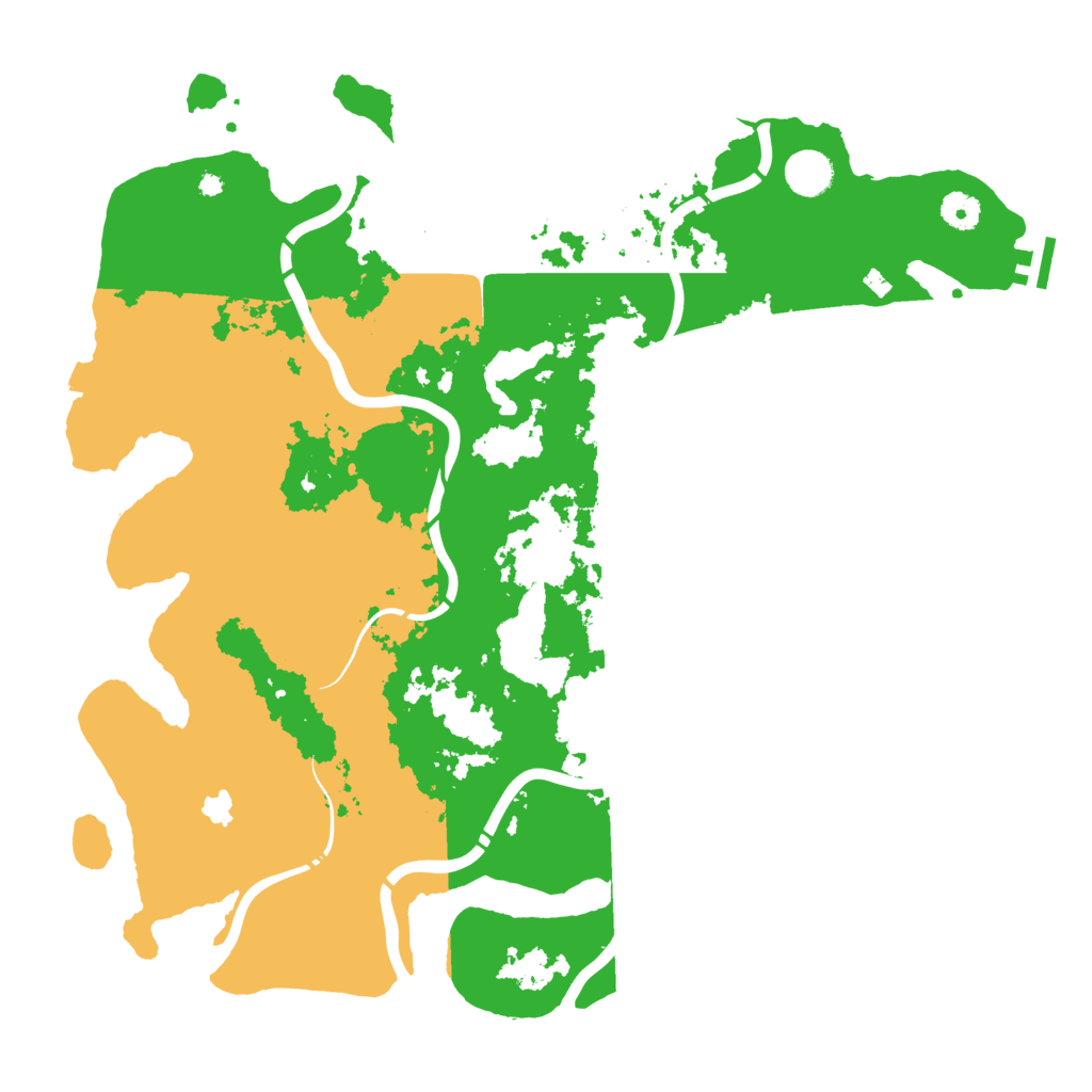 Biome Rust Map: Procedural Map, Size: 4250, Seed: 1140586733