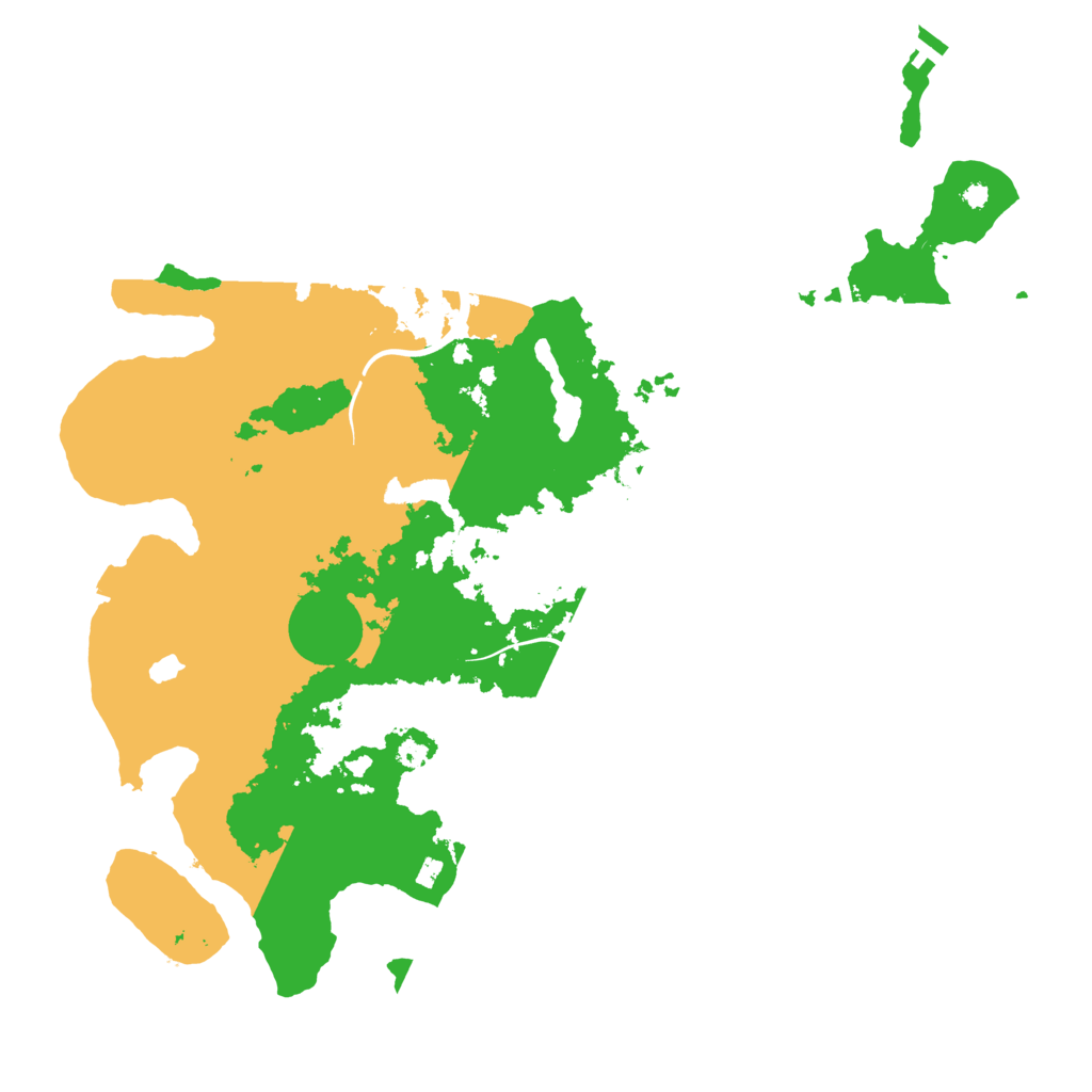 Biome Rust Map: Procedural Map, Size: 4000, Seed: 50912