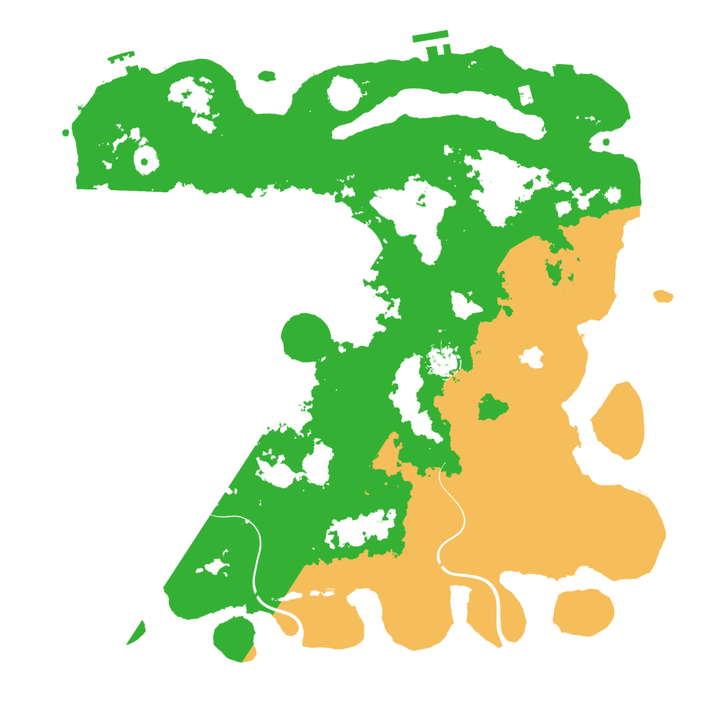 Biome Rust Map: Procedural Map, Size: 4000, Seed: 1629831560