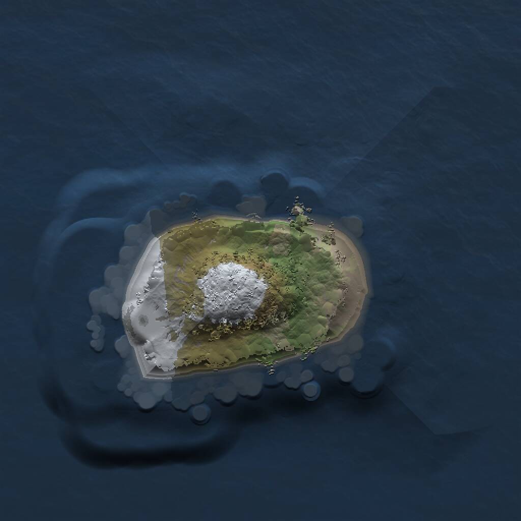 Rust Map: Procedural Map, Size: 1000, Seed: 890552503, 1 Monuments