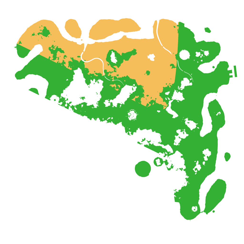 Biome Rust Map: Procedural Map, Size: 4300, Seed: 1058696859