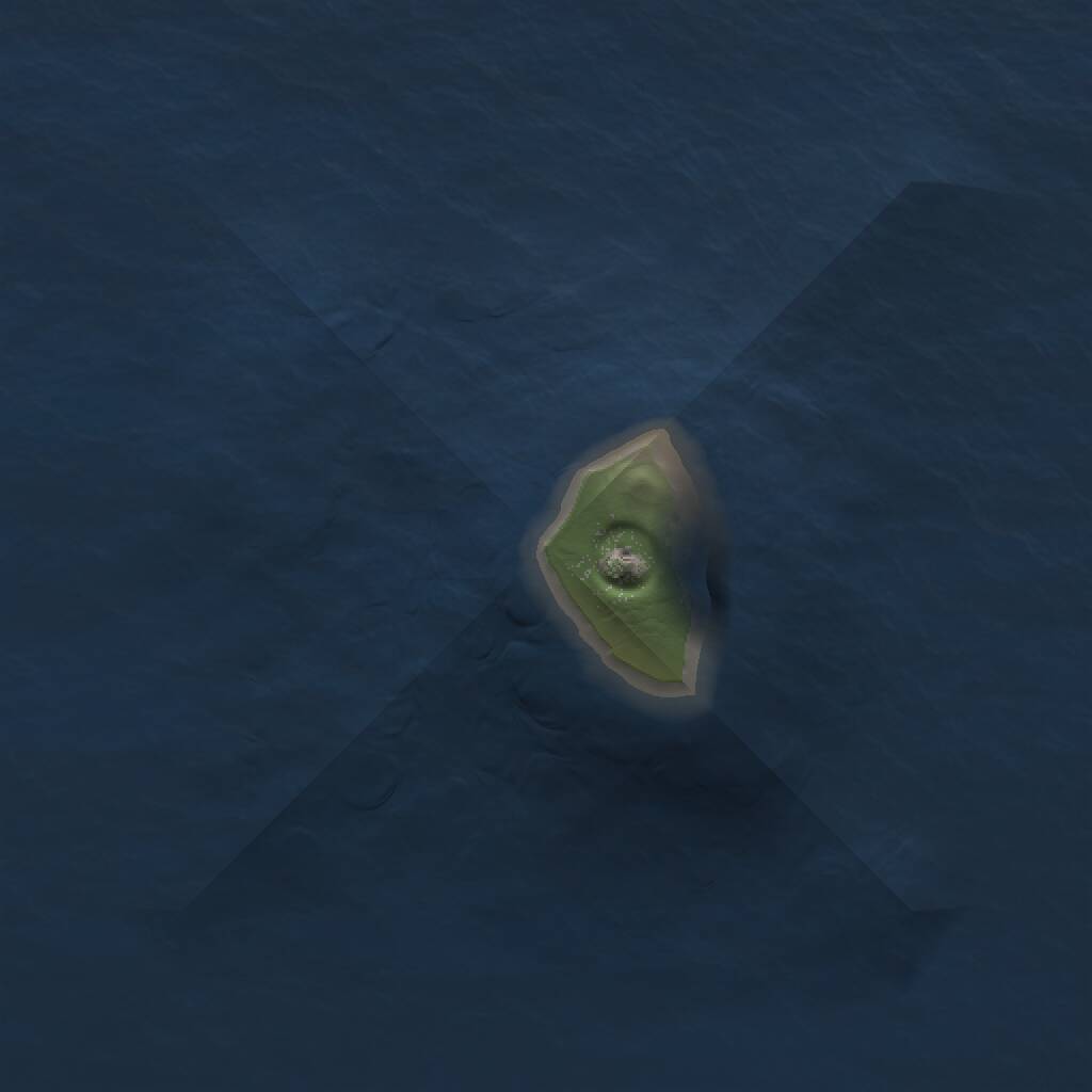 Rust Map: Procedural Map, Size: 1000, Seed: 533010516, 1 Monuments