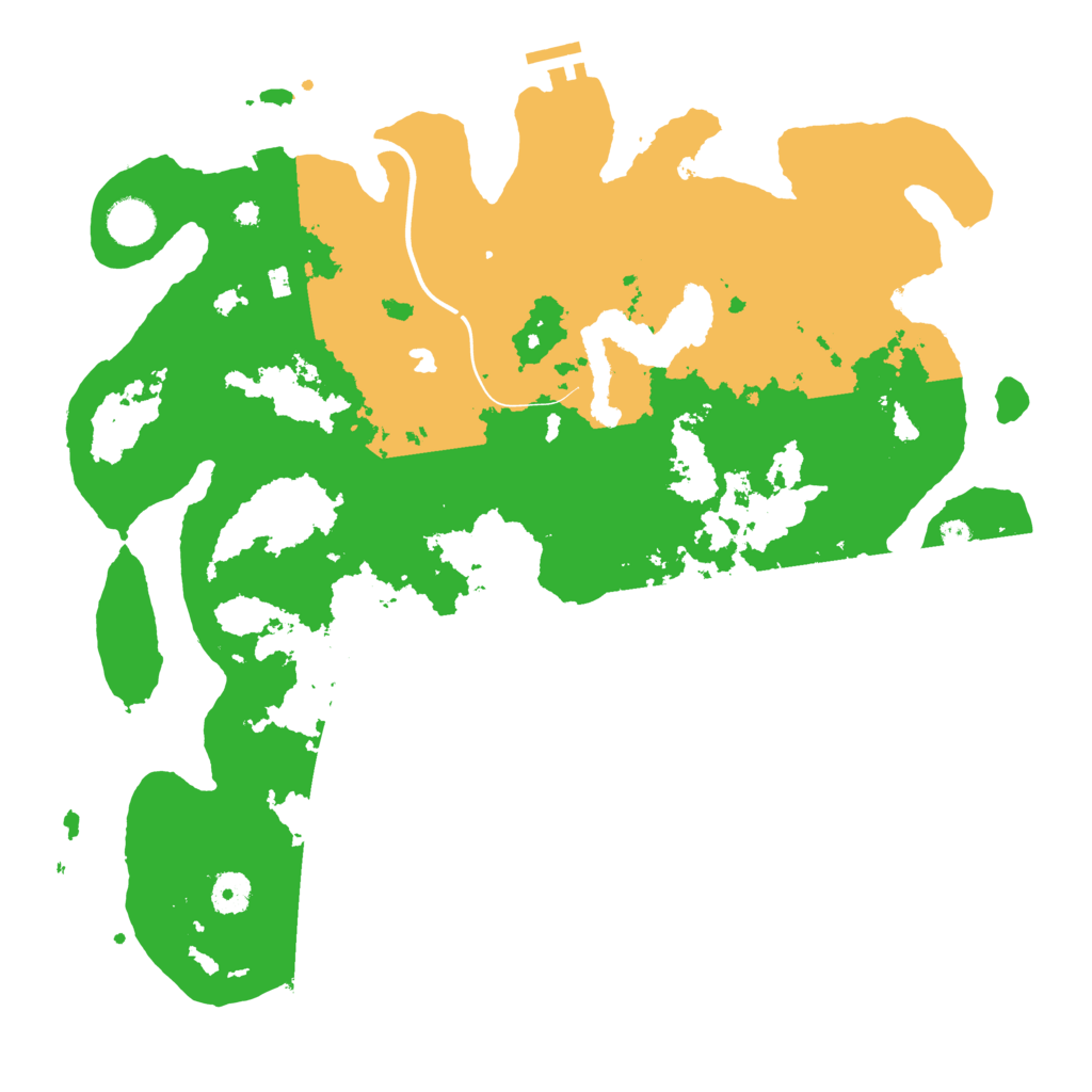 Biome Rust Map: Procedural Map, Size: 4000, Seed: 2071787715