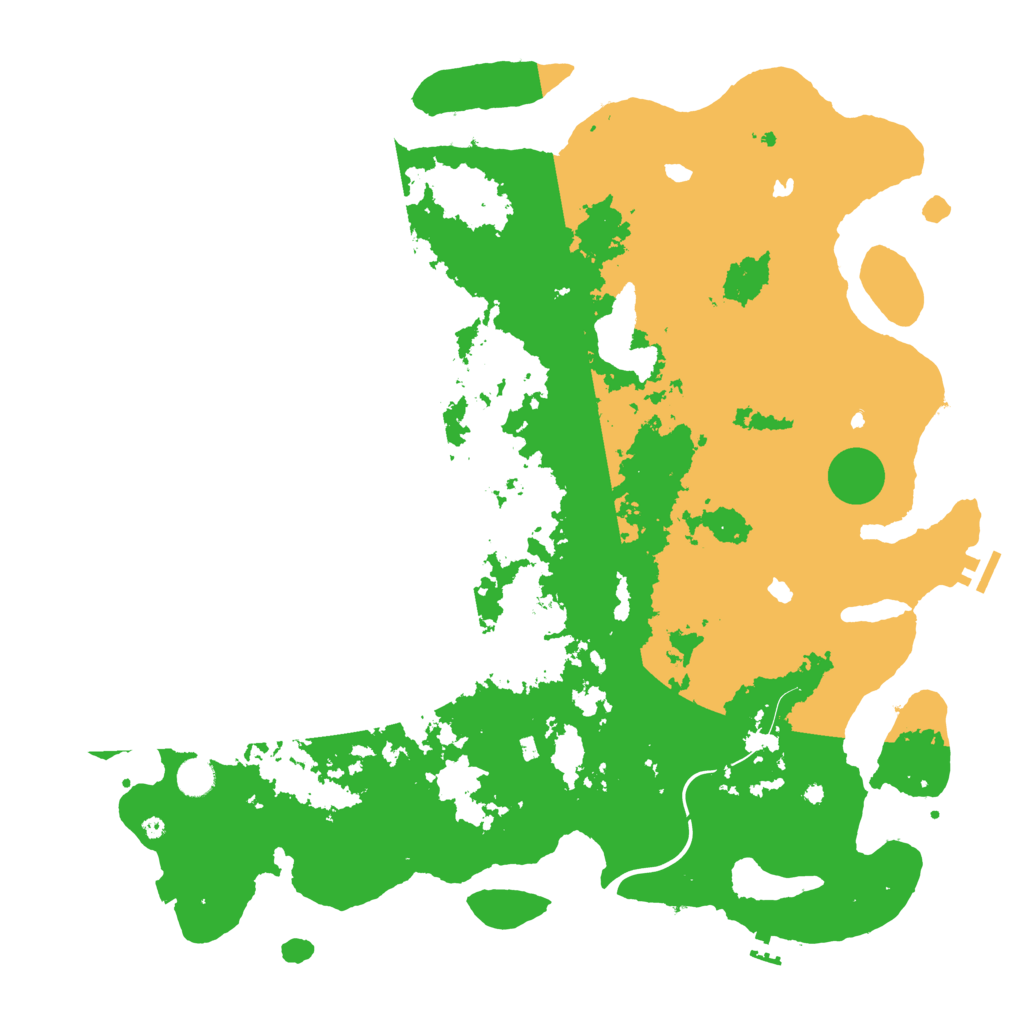 Biome Rust Map: Procedural Map, Size: 4750, Seed: 1820504216