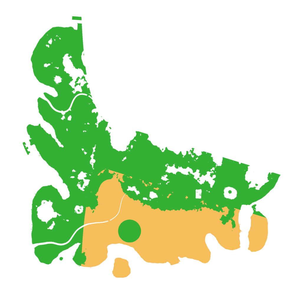 Biome Rust Map: Procedural Map, Size: 3500, Seed: 388797820