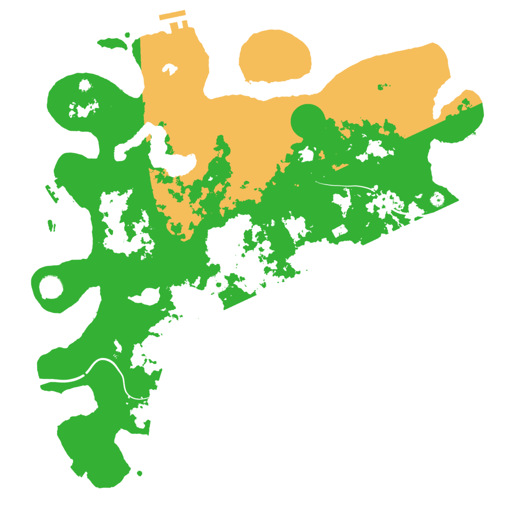 Biome Rust Map: Procedural Map, Size: 4000, Seed: 1684892