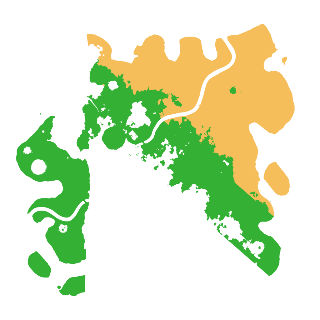 Biome Rust Map: Procedural Map, Size: 3750, Seed: 1267648637
