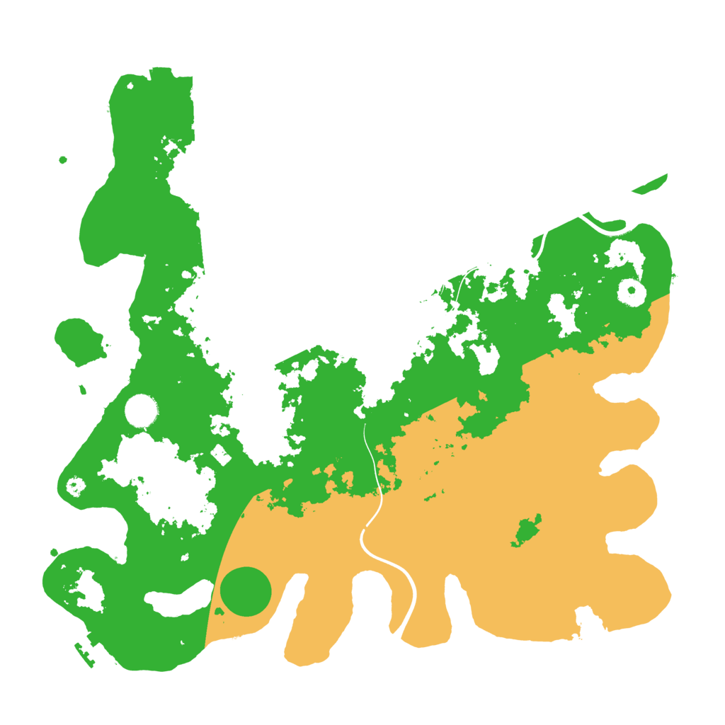 Biome Rust Map: Procedural Map, Size: 3850, Seed: 681564571