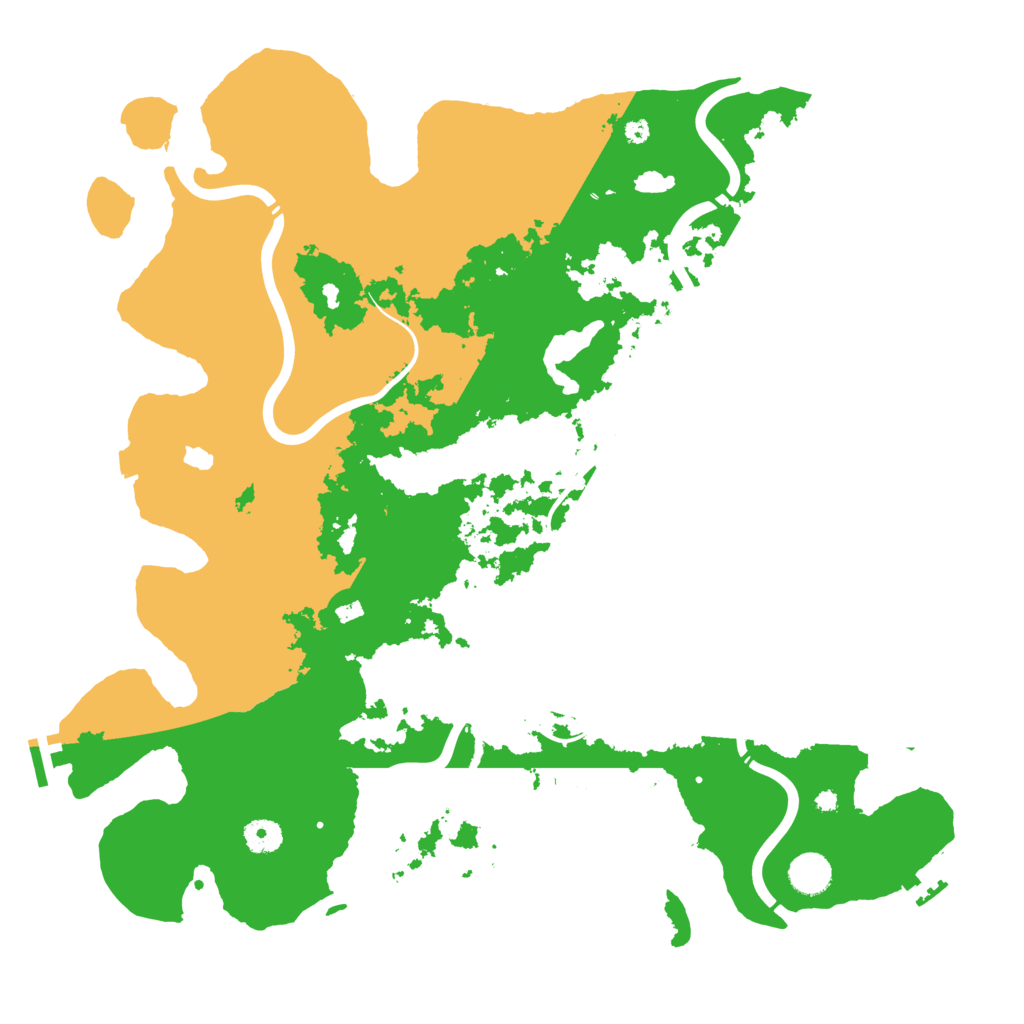 Biome Rust Map: Procedural Map, Size: 4250, Seed: 1054307738