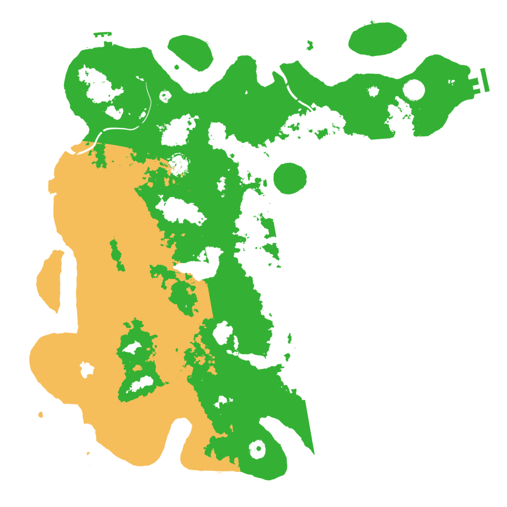 Biome Rust Map: Procedural Map, Size: 4300, Seed: 634525342