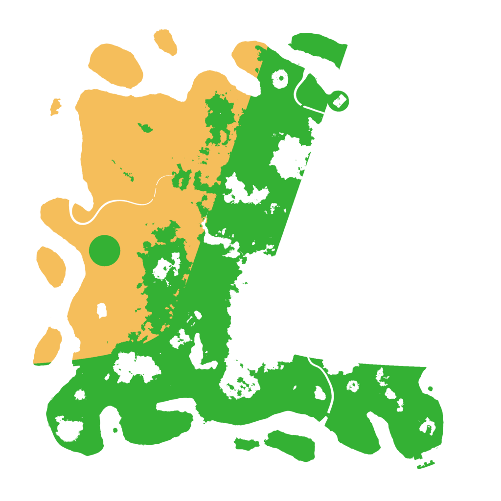 Biome Rust Map: Procedural Map, Size: 4250, Seed: 1517636157