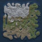 Thumbnail Rust Map: Procedural Map, Size: 4500, Seed: 2044967136, 16 Monuments