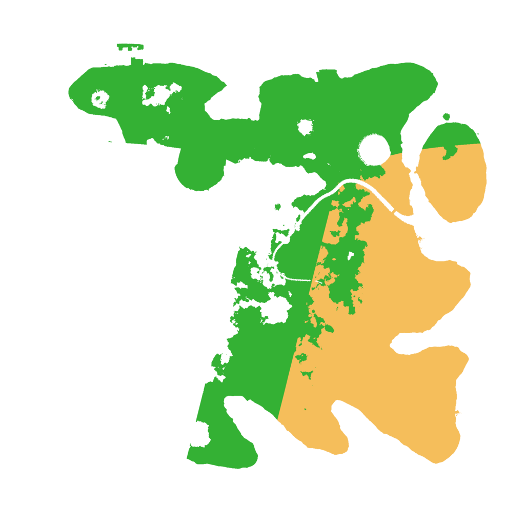 Biome Rust Map: Procedural Map, Size: 3000, Seed: 426937370