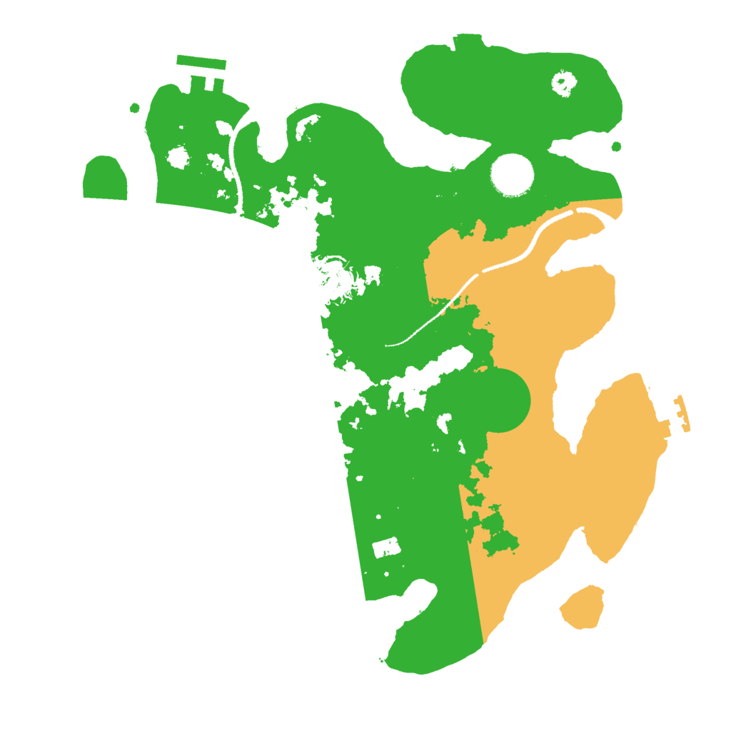 Biome Rust Map: Procedural Map, Size: 3000, Seed: 855