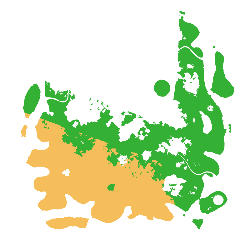 Biome Rust Map: Procedural Map, Size: 4250, Seed: 865661217