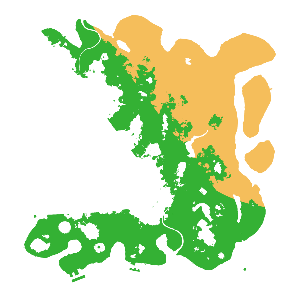 Biome Rust Map: Procedural Map, Size: 4250, Seed: 477142331