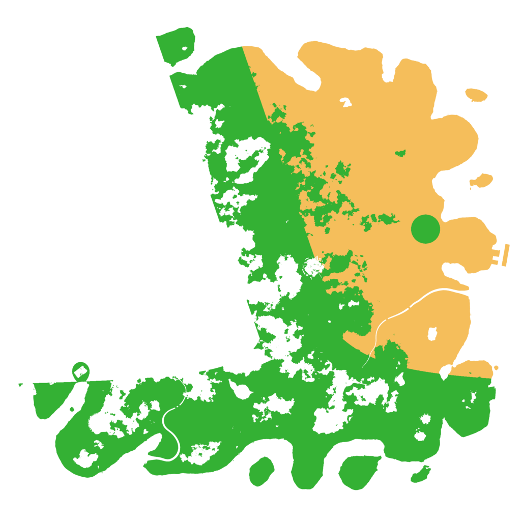 Biome Rust Map: Procedural Map, Size: 4750, Seed: 872014579