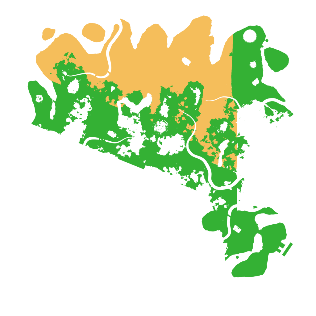 Biome Rust Map: Procedural Map, Size: 4250, Seed: 2028949090