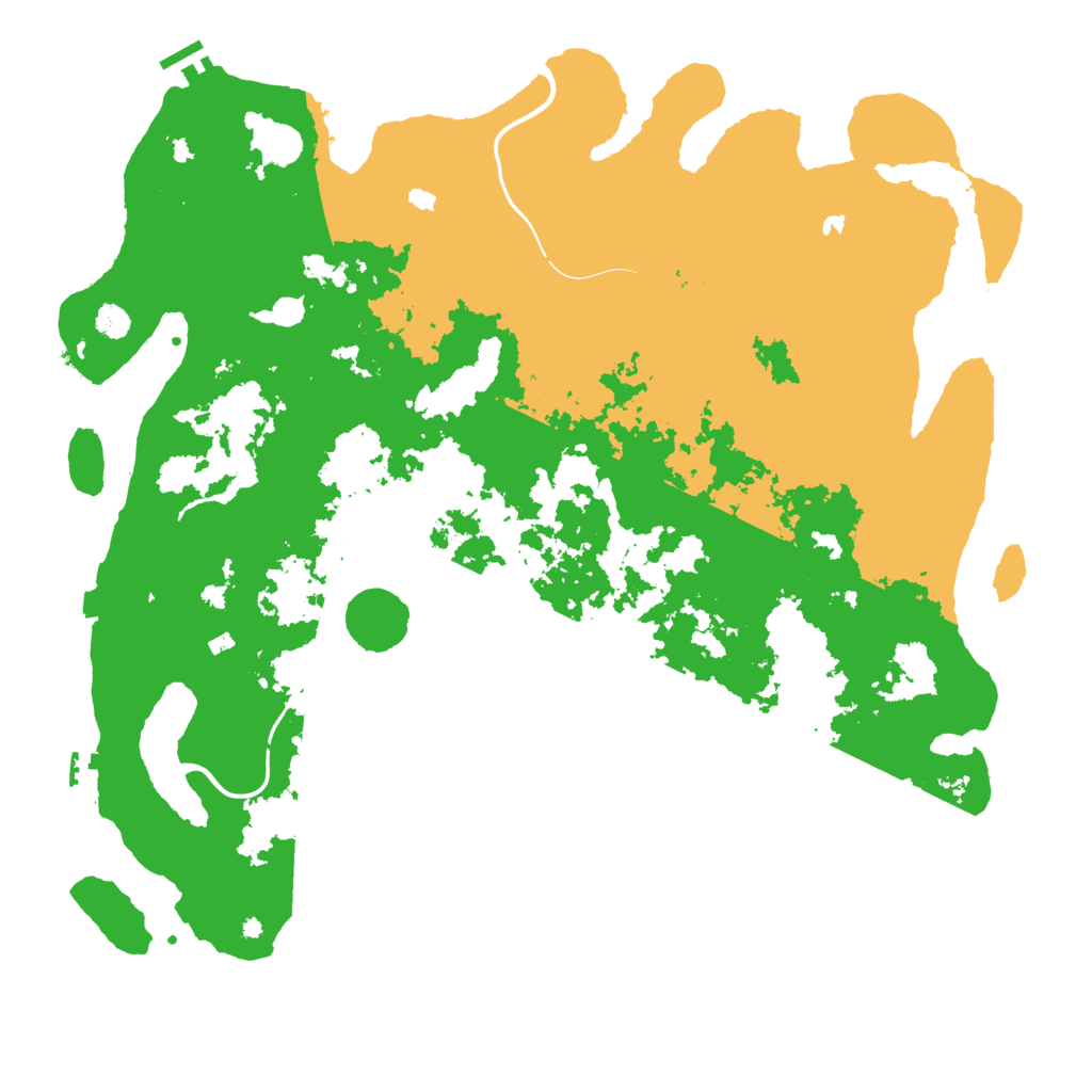 Biome Rust Map: Procedural Map, Size: 4800, Seed: 1287237178