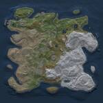Thumbnail Rust Map: Procedural Map, Size: 3750, Seed: 480848, 16 Monuments